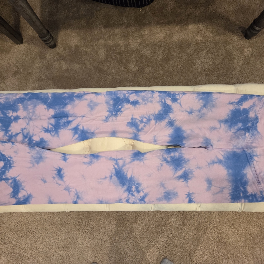 PINK Victoria's Secret Lavender and Sky Blue Yoga Pants